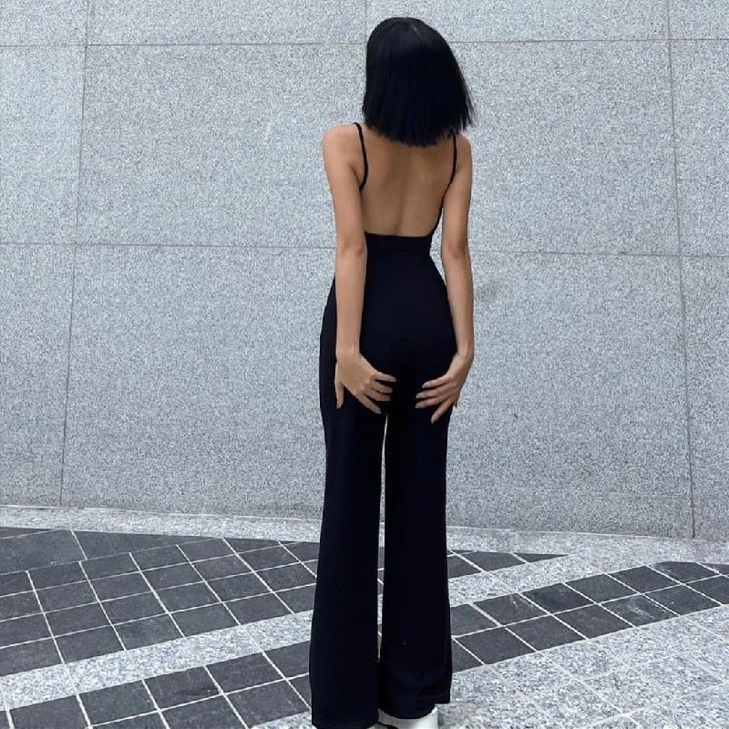 Skinny Spaghetti Bodycon Jumpsuit