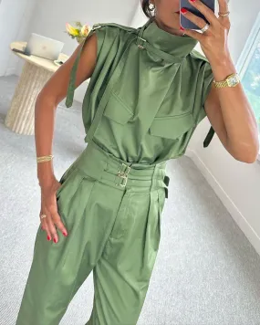 Sleeveless Cool Jumpsuit