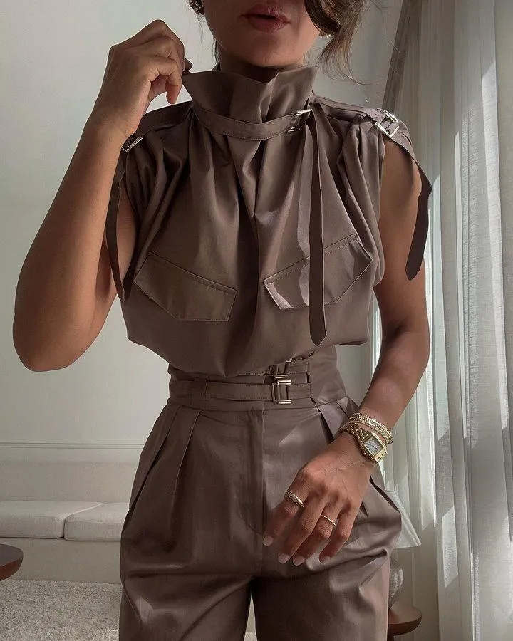 Sleeveless Cool Jumpsuit