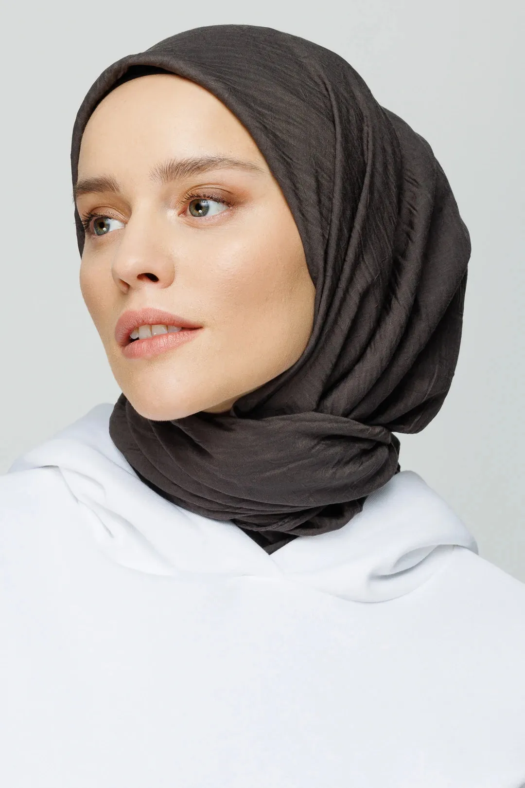 Smoked Bamboo Square Scarf