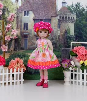 Sunnyside Garden - dress with boots for Ruby Red Fashion Friends doll