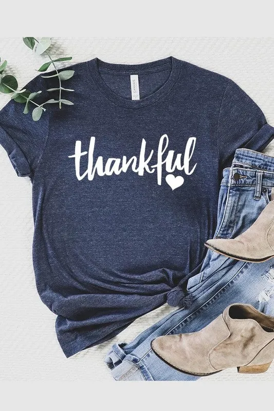 Thankful Heart Graphic Tee