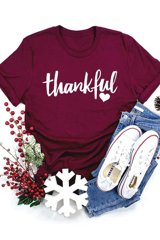 Thankful Heart Graphic Tee