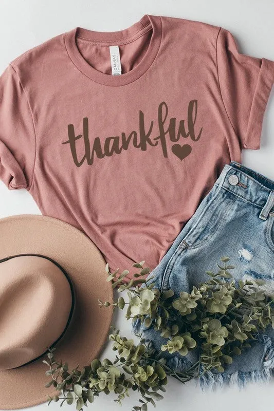 Thankful Heart Graphic Tee