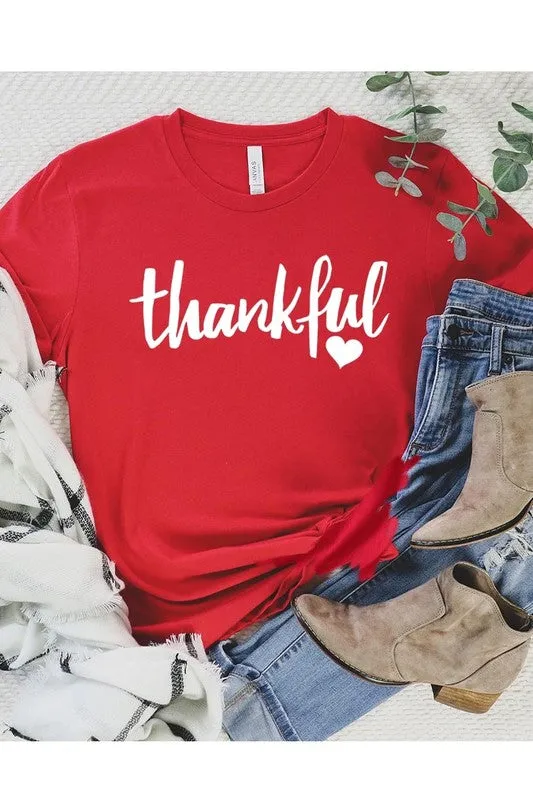 Thankful Heart Graphic Tee