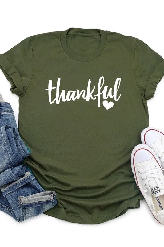 Thankful Heart Graphic Tee