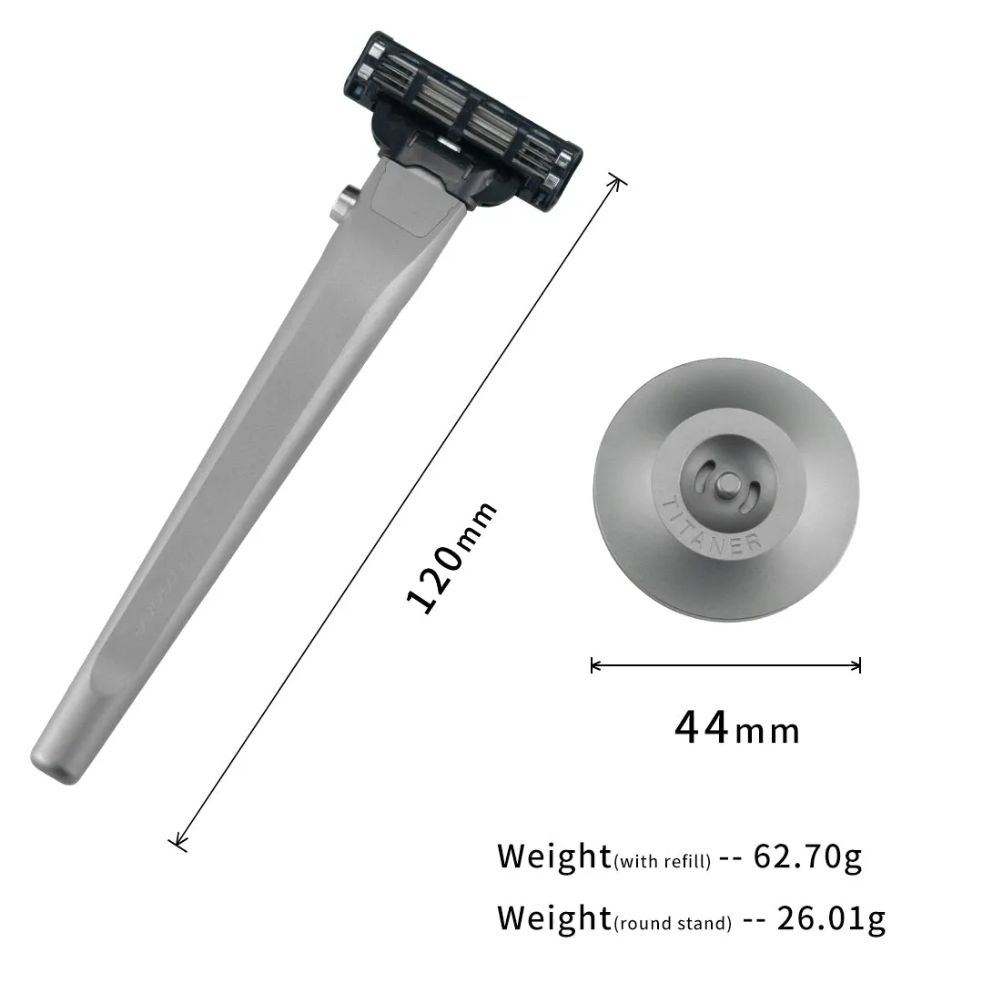 Titanium 3-layer Razor