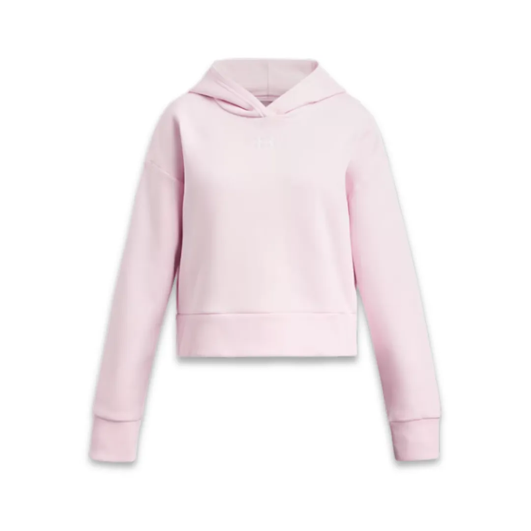 Under Armour Girls Rival Fleece Crop Hoodie