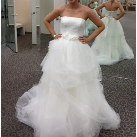 Vera Wang Layered Ball Gown