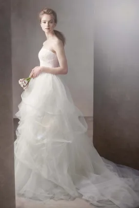 Vera Wang Layered Ball Gown