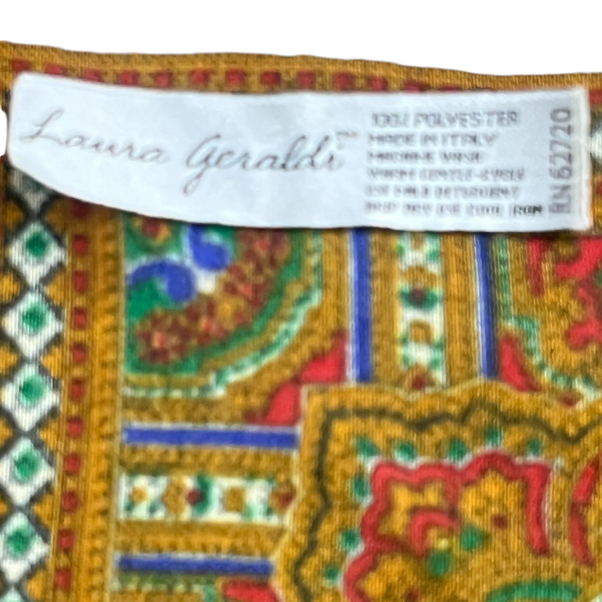 Vintage Laura Geraldi Scarf