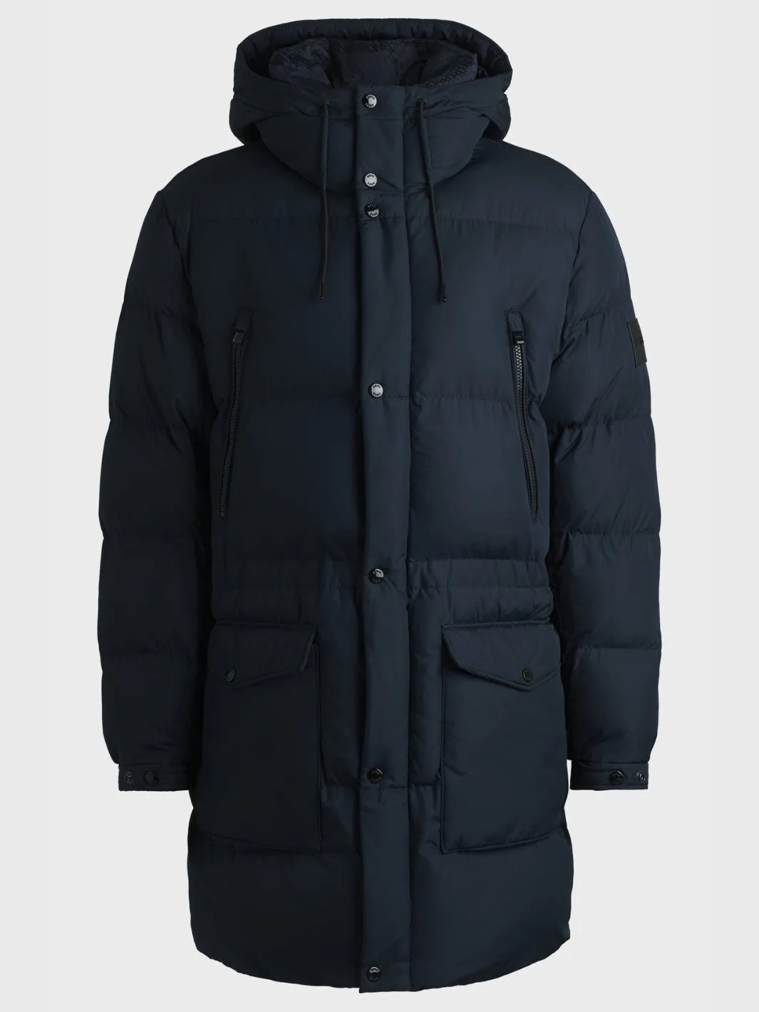 WATER-REPELLENT PUFFER JACKET Marine