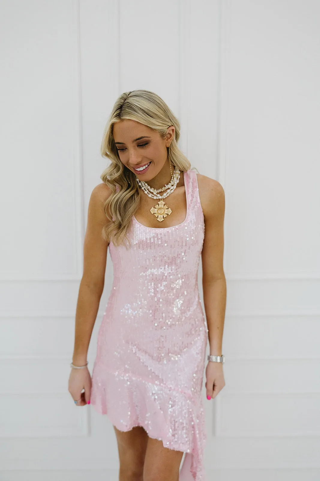 Willa Mini Dress - Pink