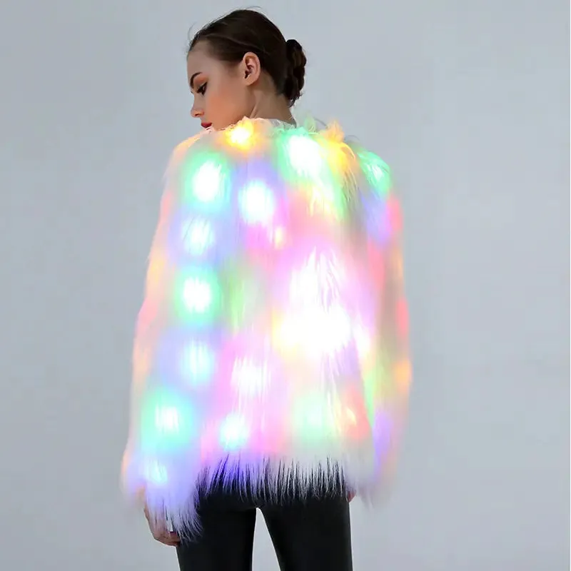 Women Faux Fur Coat